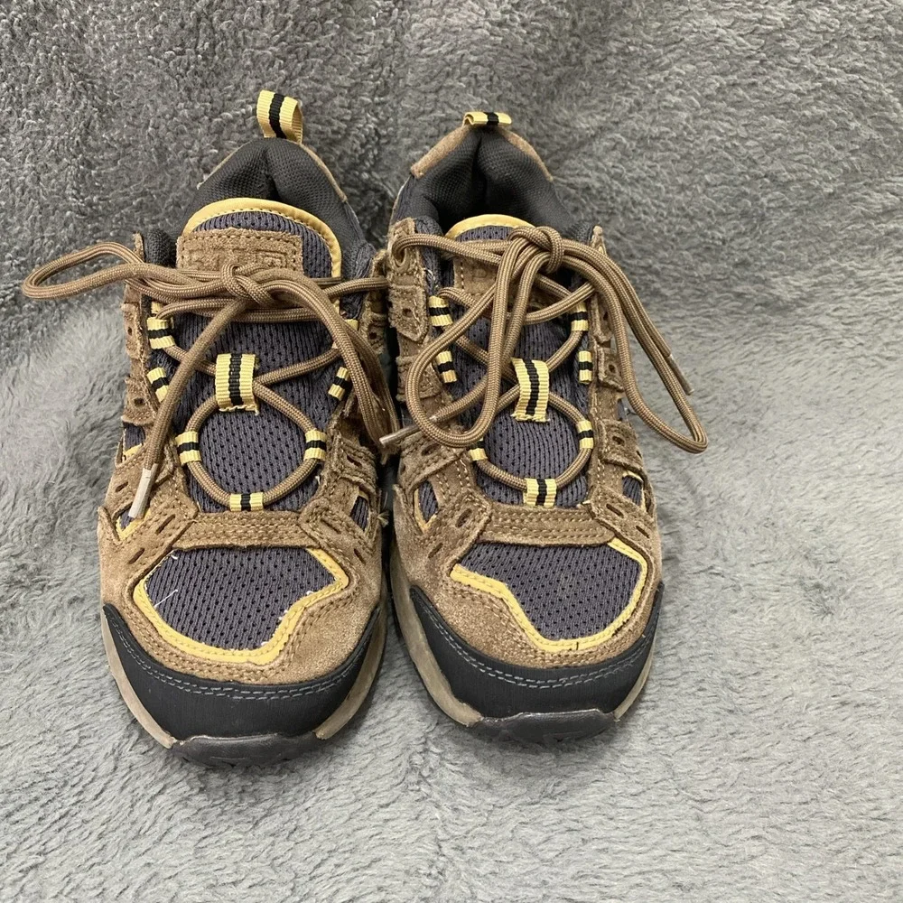 5.11 Ranger 2.0 Volanic Boys Low Top Shoes Brown Lace Up Size 4 Hiking‎ Outdoor
